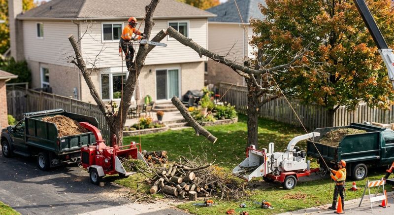 Birch Tree Removal in Bucks County, PA